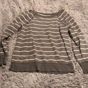 Aerie Striped Sweatshirt